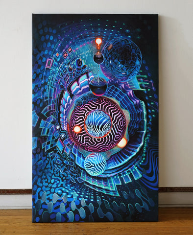 Porifera Stretched Canvas Print by Jake Amason x Peter Westermann - Ships Jan 2023