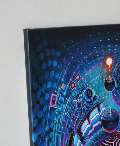 Porifera Stretched Canvas Print by Jake Amason x Peter Westermann - Ships Jan 2023