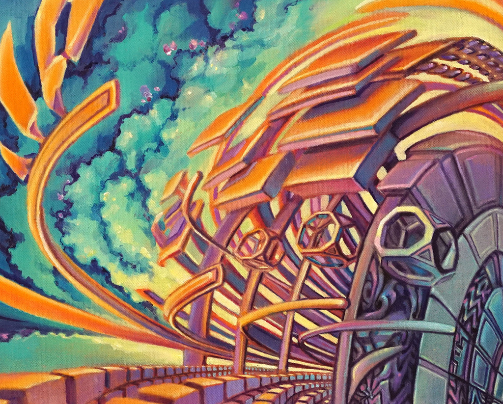An Open Mind Matte Print by Seth McMahon