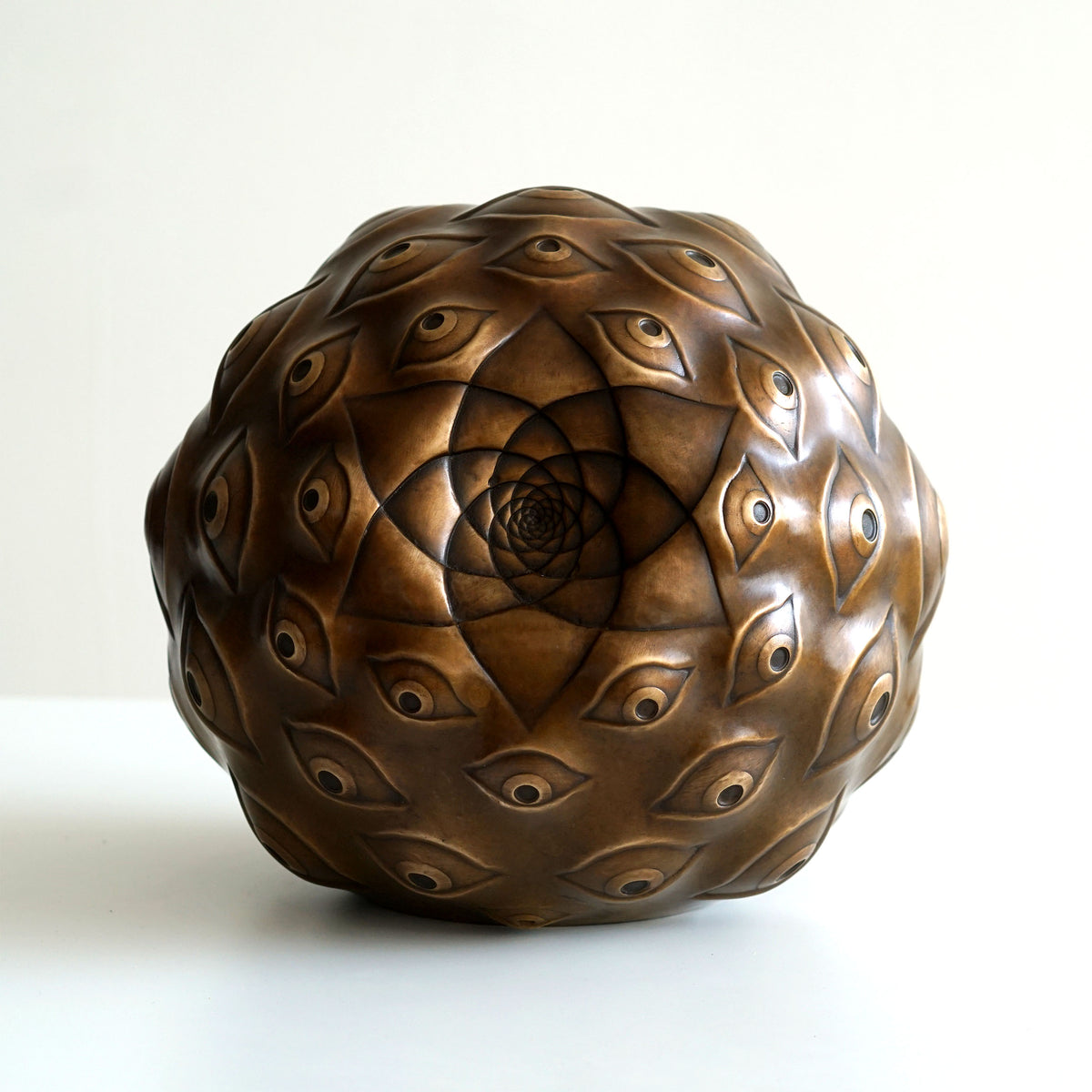 Guardian Eye Bronze Sculpture by Ben Ridgway - 48 HOUR AUCTION