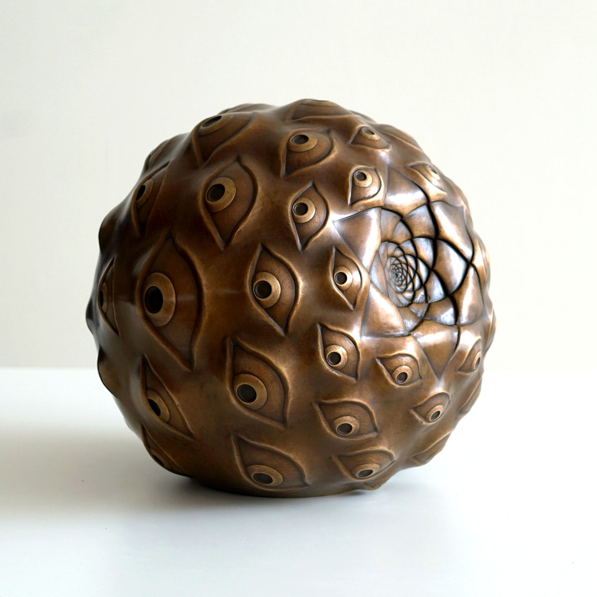 Guardian Eye Bronze Sculpture by Ben Ridgway - 48 HOUR AUCTION