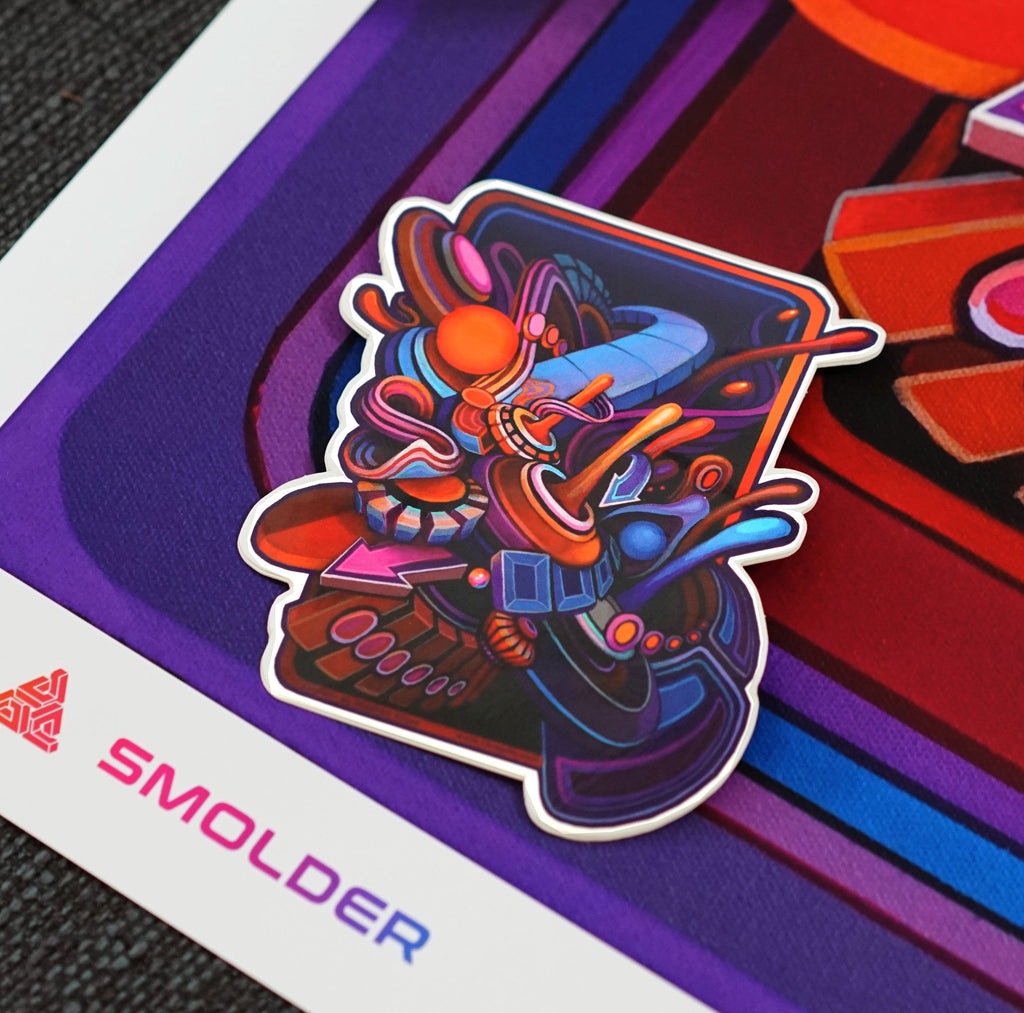 Smolder Matte Print by Stephen Kruse