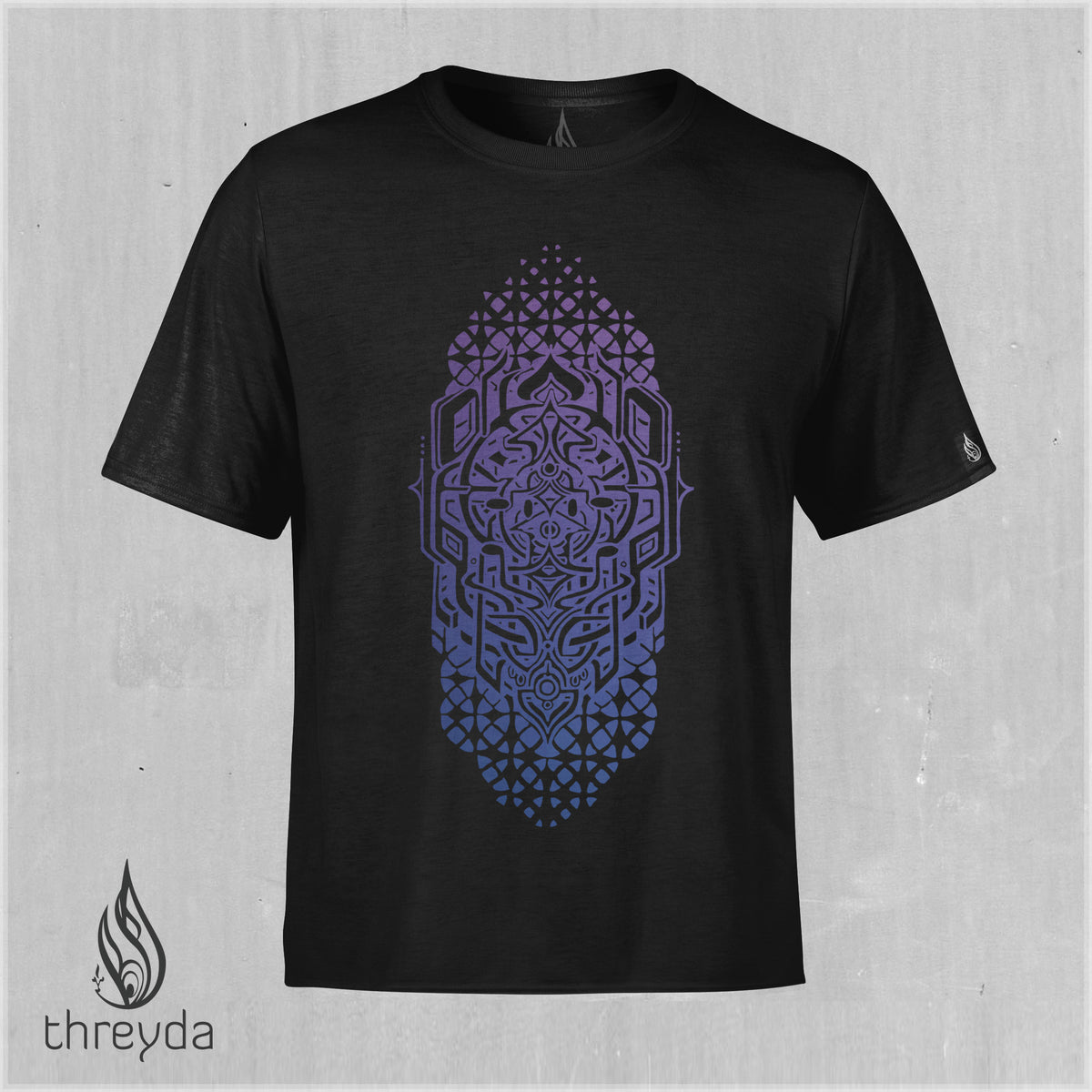 Wine Color Shifting Cotton Tee by Stephen Kruse