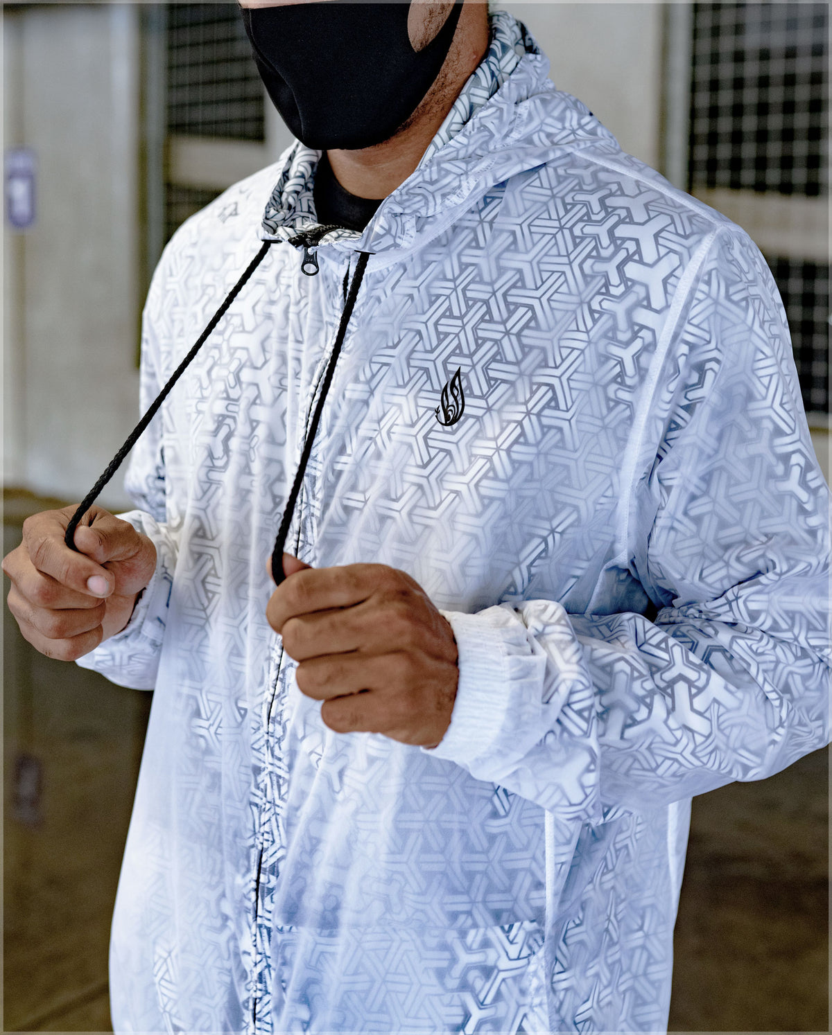 Translucent Windbreaker by Kimi Takemura